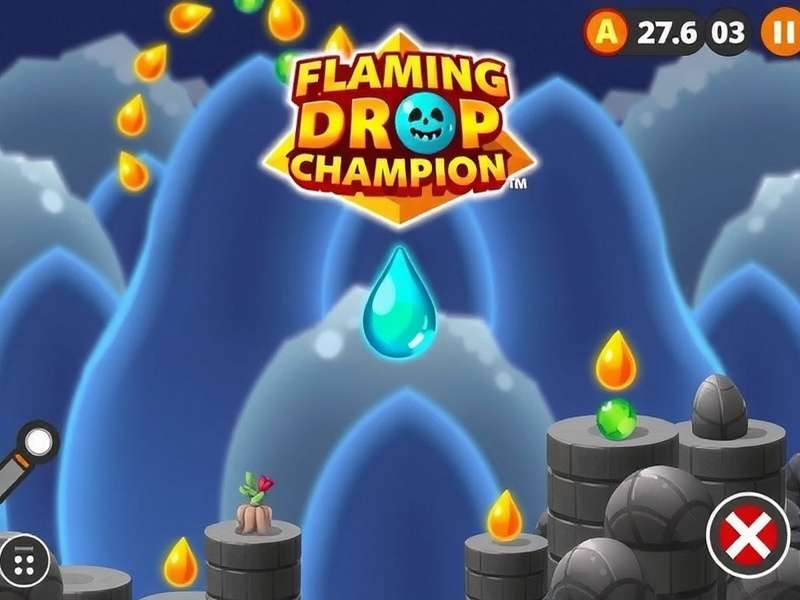 Flaming Drop Champion Powerups
